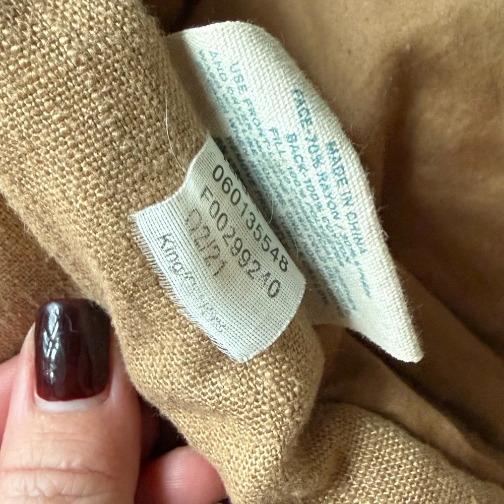 Casaluna Target Linen Blend Comforter & Sham Set KING